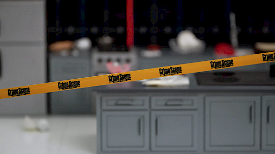 Fox Crime Scene Kitchen